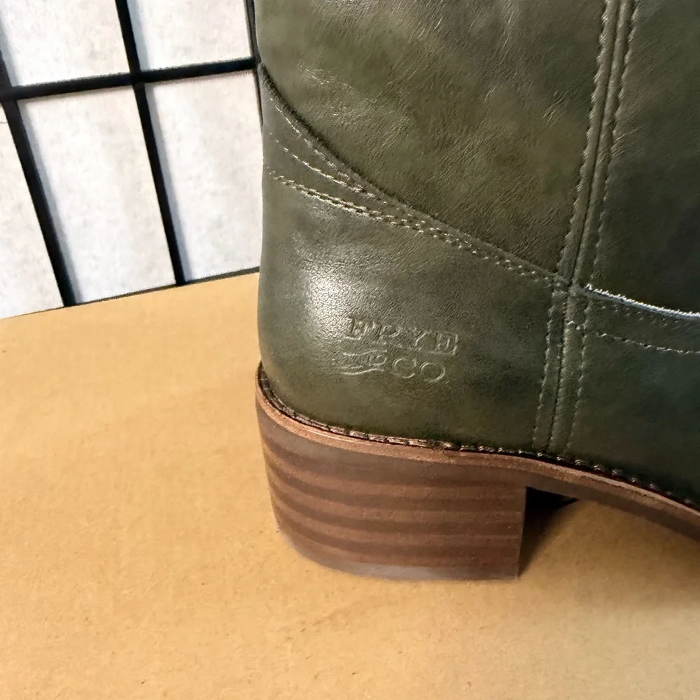 Frye & Co. BRAND NEW IN BOX Miranda Western Boot Evergreen 7.5 - Picture 6 of 8